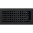 thumbnail image 1 of 6" x 10" (7.625" x 11.625" Overall) Flat Black (Textured) Mission Register with Damper, 1 of 9