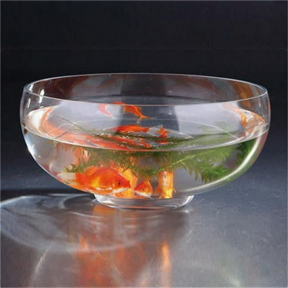 6 x 12.5 in. Glass Bowl, Clear