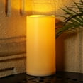 6" x 12" Extra Large Outdoor Waterproof Candle with Auto 6Hour Timer