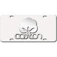 thumbnail image 1 of 6" x 12" Novelty Docorative Cotton Farmer License Plate - 3D Mirror Graphic On 1/8 Thick Aluminum Composite License Plate, 1 of 7