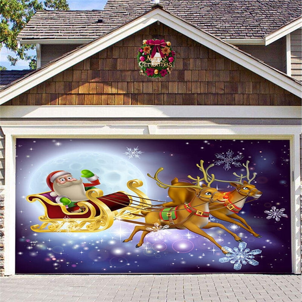 Christmas Garage Door Murals
