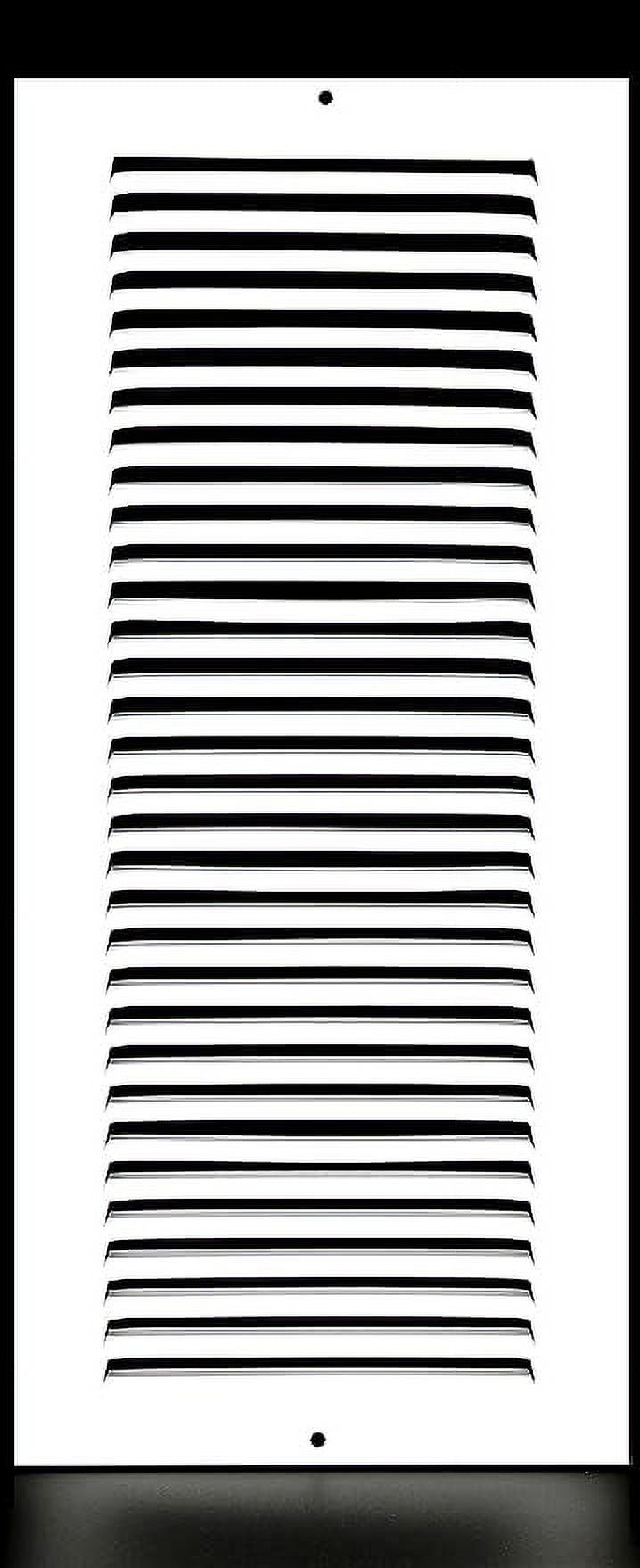 6" x 14" Steel Return Air Grille Sidewall and Ceiling HVAC Vent