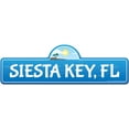 thumbnail image 1 of 6 x 18 in. Beach Street Sign - Siesta Key, FL Florida, 1 of 1