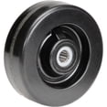 thumbnail image 1 of 6" x 2" Molded Plastic Wheel, 3/4" Axle, 1/Pk, 1 of 3