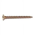 thumbnail image 1 of #6 x 2" Zinc Plated Steel Coarse Thread Bugle Head Square Drive All Purpose Screws MMSBS-046, 1 of 1