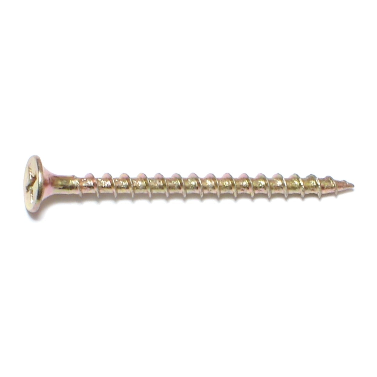 #6 x 2" Zinc Plated Steel Coarse Thread Phillips Bugle Head All Purpose Screws MMSBS-043