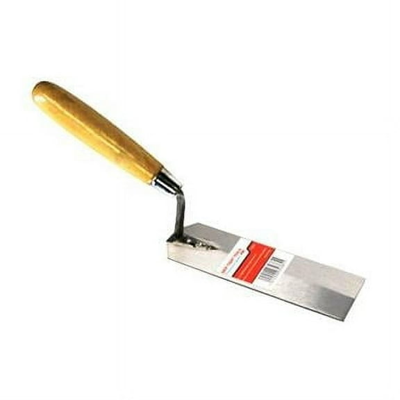 6 x 2 in. Margin Trowel - Wooden Handle
