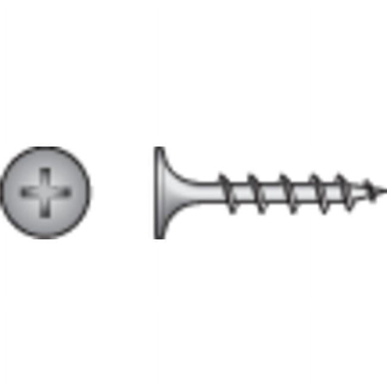 6 x 2 in. Phillips Black Coarse Drywall Screw, 3500 Per Pack