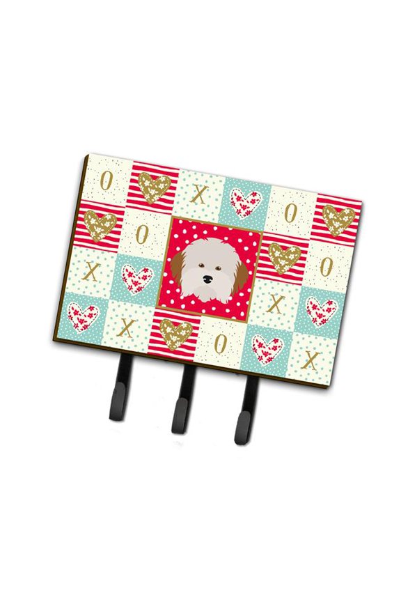 6 x 2 x 9 in. Havanese Dog Love Leash or Key Holder