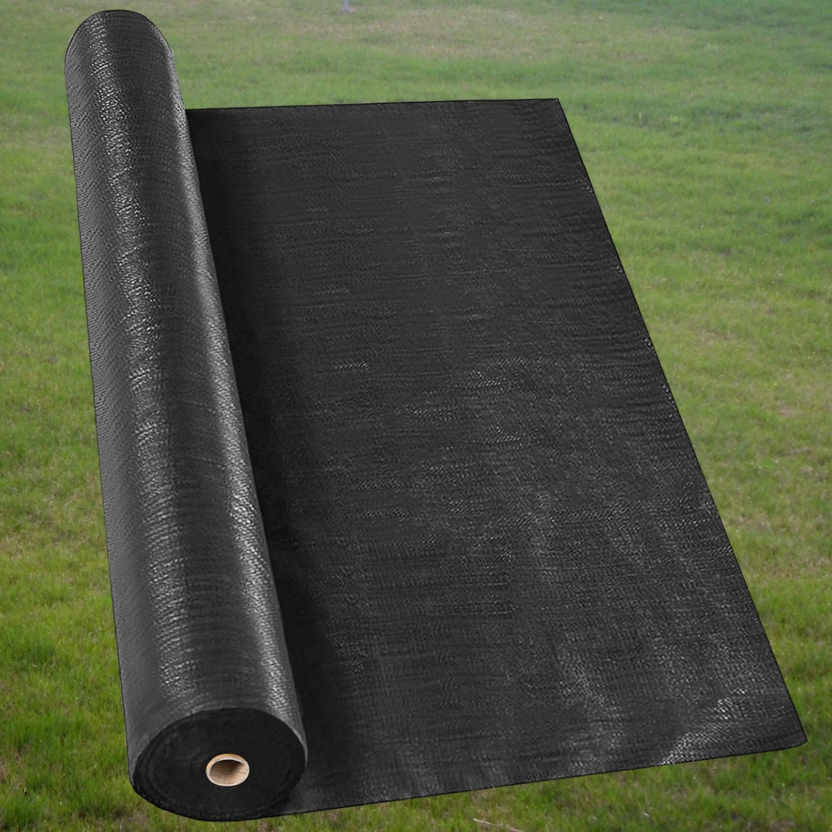 6 x 200FT Outdoor Landscape Weed Barrier Fabric, Heavy Duty Ground Cover Block Weeds Control Landscape Fabric for Flower Bed, ​Underlayment