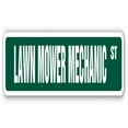 thumbnail image 1 of 6 x 24 in. Street Sign - Lawn Mower Mechanic - Repair Repairman Tractor Riding Mowing, 1 of 1