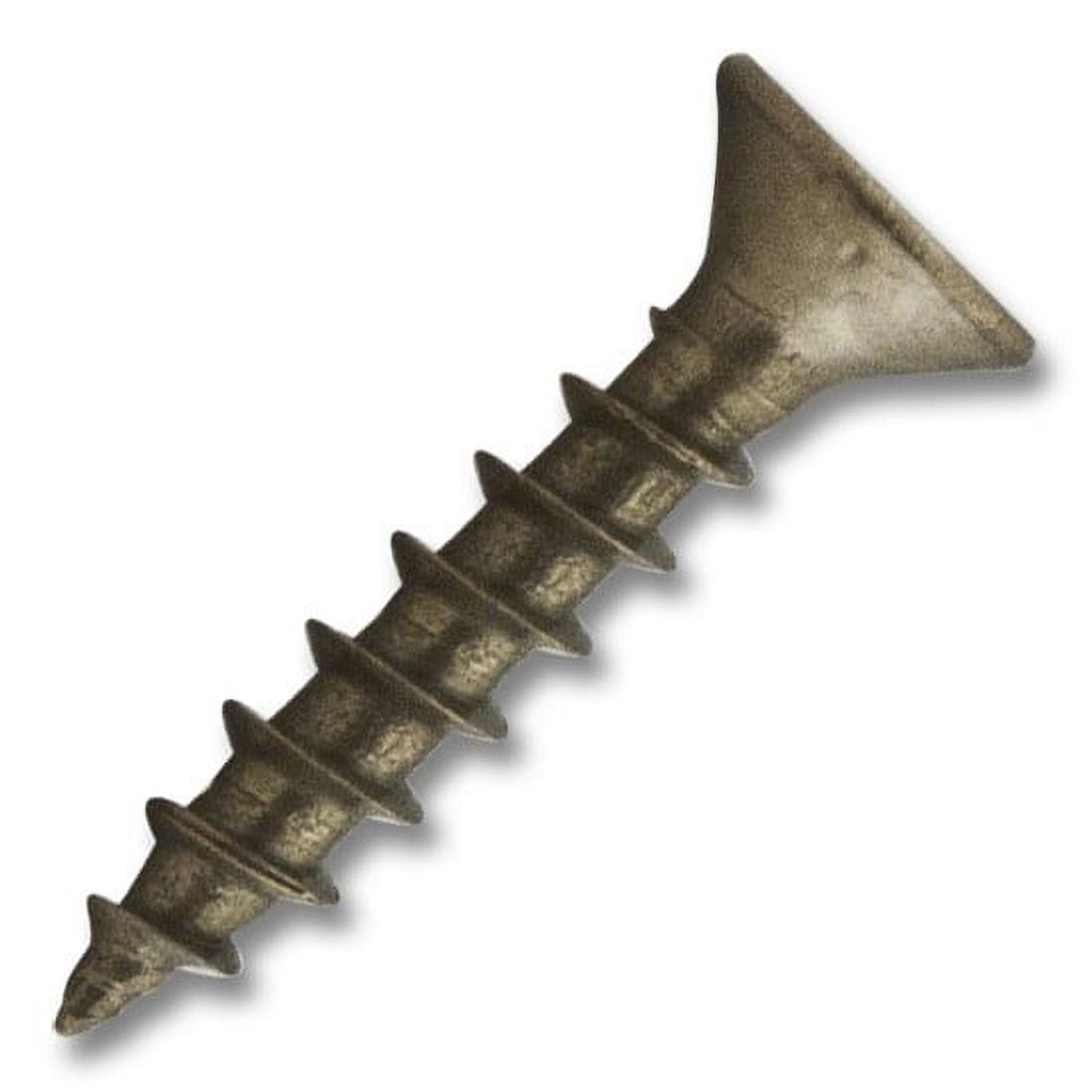 #6 x 3/4 in. Antique Brass Philips Flat Head Coarse Thread 1000 Per Box