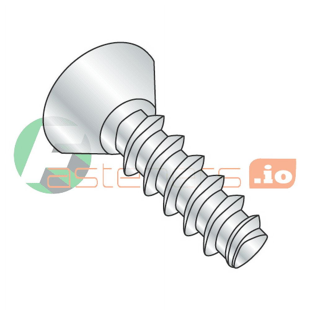 6 x 3/8" Thread Forming Screws 482 Trilobe / Phillips / Flat Undercut