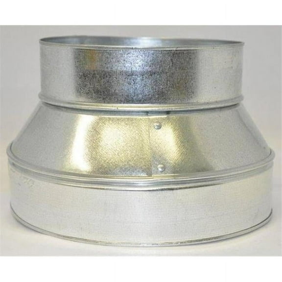 6 x 3 in. Galvanized Connector Pipe Reducer & Increaser