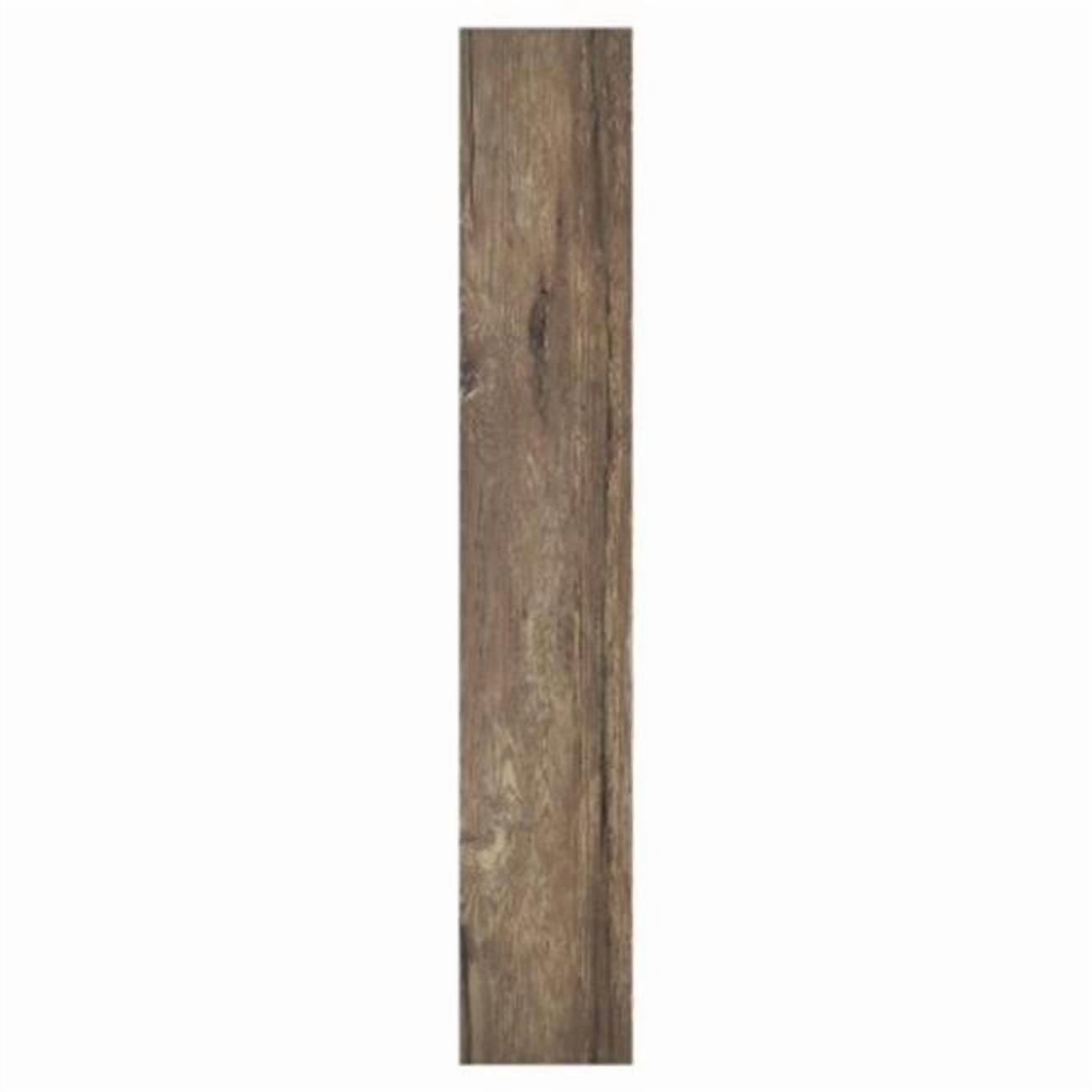 6 x 36 in. Nexus Saddle Self Adhesive Vinyl Floor Planks - 10 Planks by 15 sq. ft.