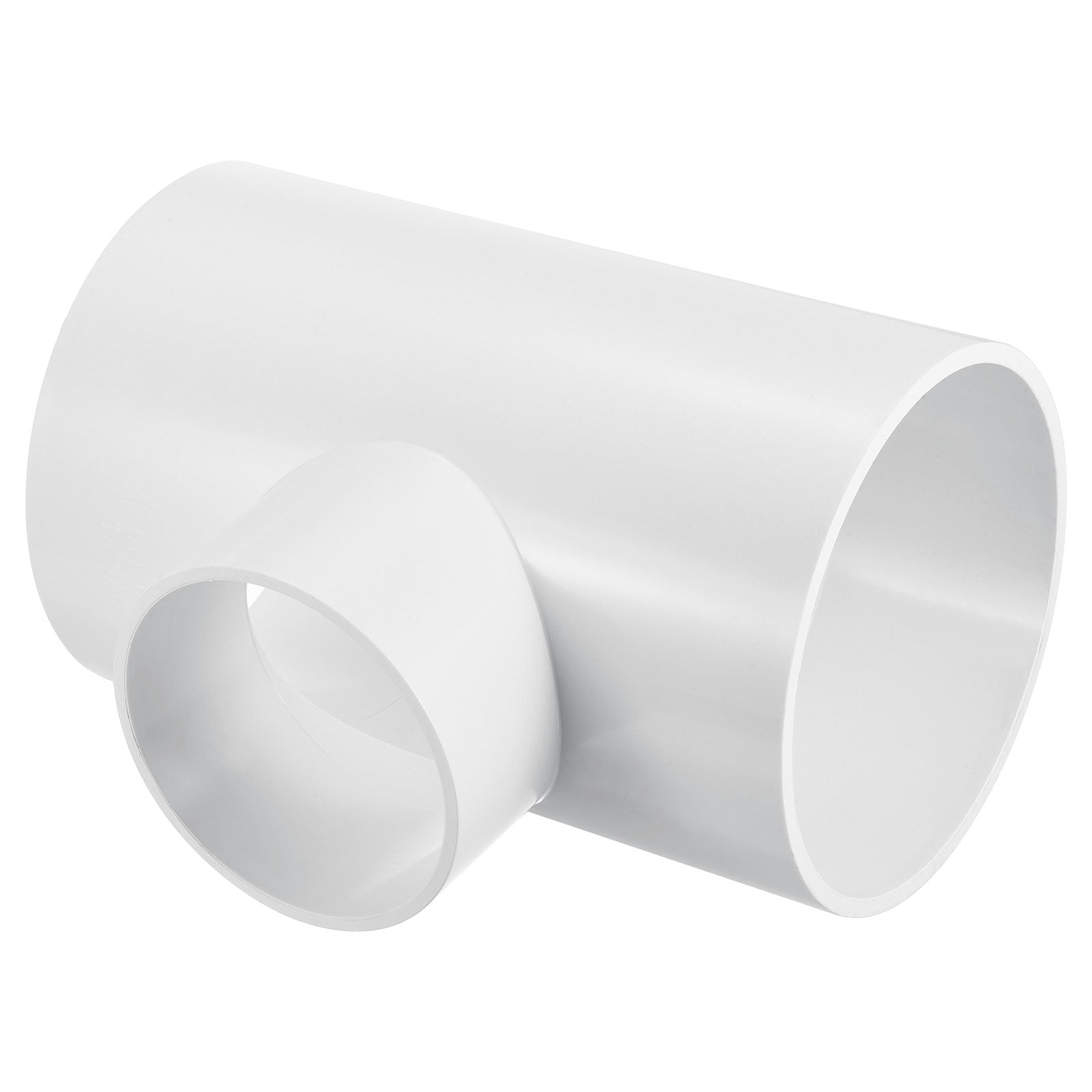 6" x 4" 3 Way Tee Pipe Fittings UPVC, Joint Coupling Pipe Adapter ...