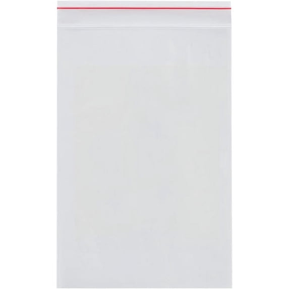 Minigrip® 4-Mil Reclosable Poly Bags, 6" x 4", Case Of 1,000