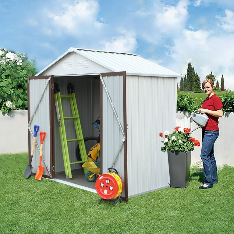 https://i5.walmartimages.com/seo/6-x-4-Ft-Large-Storage-Sheds-Sesslife-Outdoor-Steel-Shed-Lockable-Door-Vents-Garden-Tool-Wall-Hooks-Sloping-Roof-Waterproof-UV-proof-Backyard-Shed-Wh_1ff0be75-20a9-46df-a2e2-23b2f7daf0ec.7079aff05b0201ceb0fa3f1aad8cf7d3.jpeg?odnHeight=768&odnWidth=768&odnBg=FFFFFF