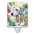 thumbnail image 1 of 6 x 4 in. Dalmatian Luau Ceramic Night Light, 1 of 1