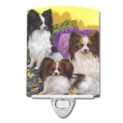 6 x 4 in. Papillon Party Pals Ceramic Night Light
