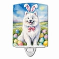 thumbnail image 1 of 6 x 4 in. Samoyed Easter Egg Hunt Ceramic Night Light, 1 of 1