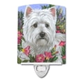 thumbnail image 1 of 6 x 4 in. Westie Petunia Ceramic Night Light, 1 of 1