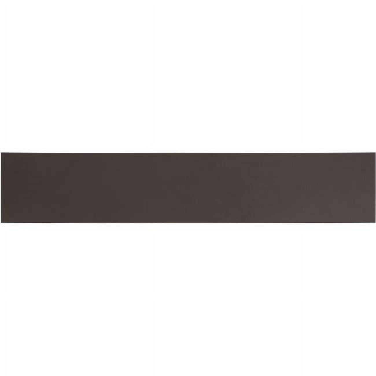 6 x 40 in. Kick Plate Adhesive Mount, Tuscan