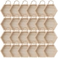 thumbnail image 1 of 6” x 5” Unfinished Wooden Hexagon Shadow Box by Make Market - Ready-to-Finish Memory Box Display Case for Keepsakes - Mementos - and Memorabilia - Bulk 24 Pack, 1 of 3