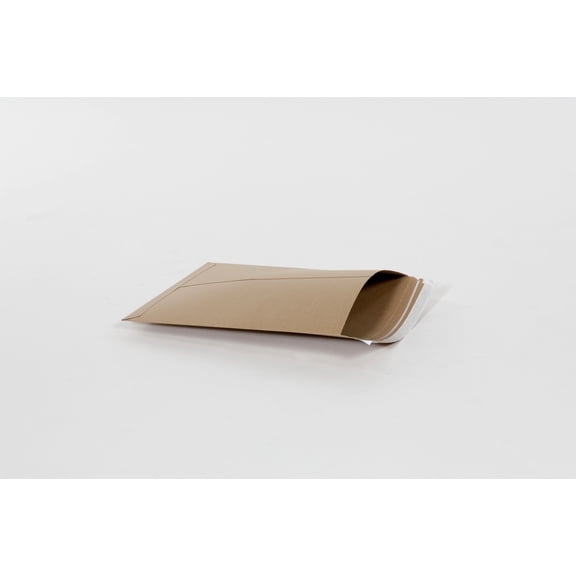 Kraft Self Seal Flat Mailers 6 x 6 Chipboard 0.028 Thick 200 Count for Shipping
