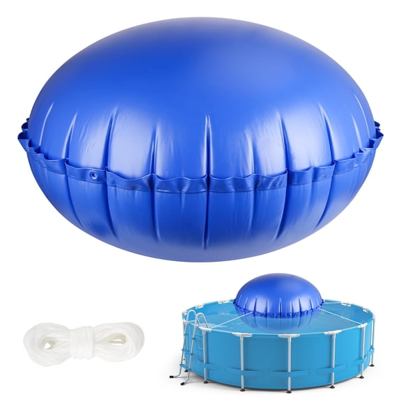 6' x 6' Pool Pillows for Above Ground Pools, Ultra-Thick Cold-Resistant Pool Air Pillow, Winter Closing PVC Ice Equalizer Air Pillows Covers with Rope for Winterizing Support Pools