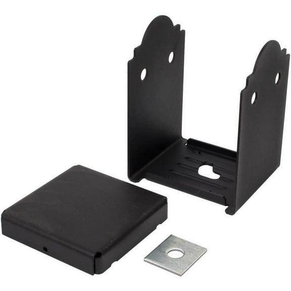 Simpson Strong-Tie 6x6 ZMAX Post Base Bracket - Black - 6 Pack