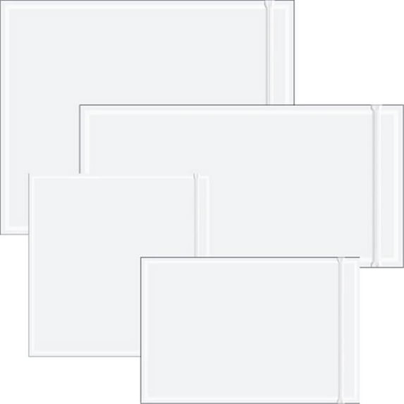 6 x 6 in. 2 Mil Poly Resealable Clear Face Document Envelopes