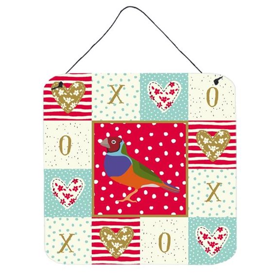 6 x 6 in. Amadina Love Wall or Door Hanging Prints