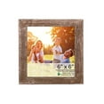 thumbnail image 1 of 6 x 6 in. Rustic Espresso Picture Frame, 1 of 1