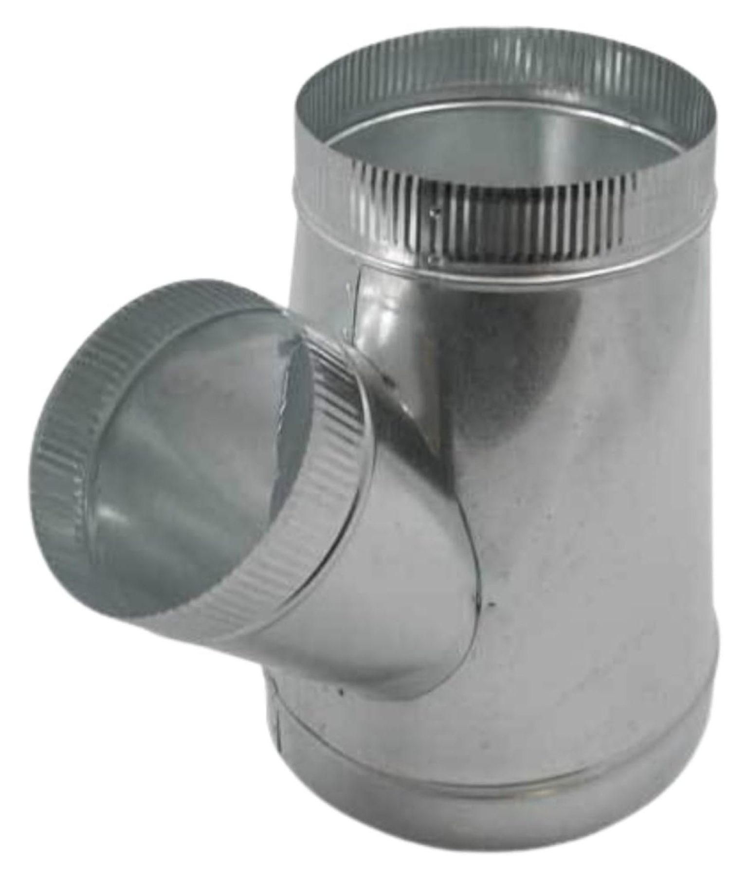 6" x 6" x 4" Duct Wye Branch HVAC Ductwork Duct Fittings Galvanized