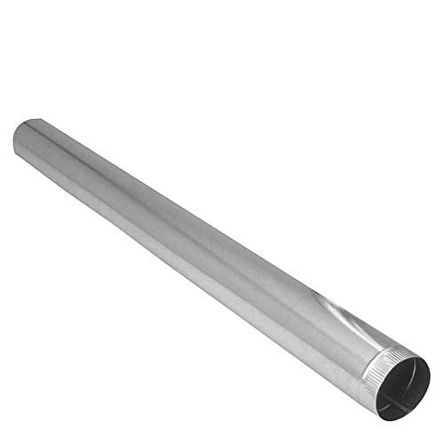 6" x 60" 30 Gauge Galvanized Duct Pipe