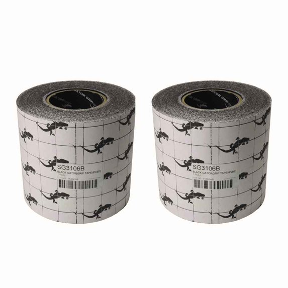 6" x 60' Anti-Slip Black Grip Tape - 2 Pack