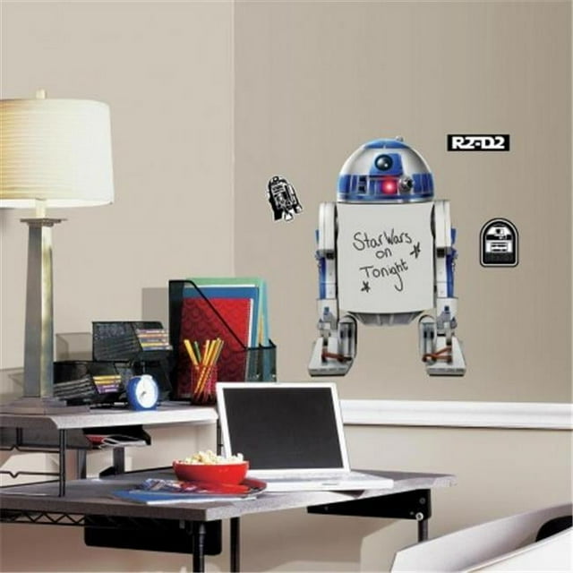 6 x 7.5 ft. Star Wars R2-D2 Prepasted Mural & Ultra Strippable