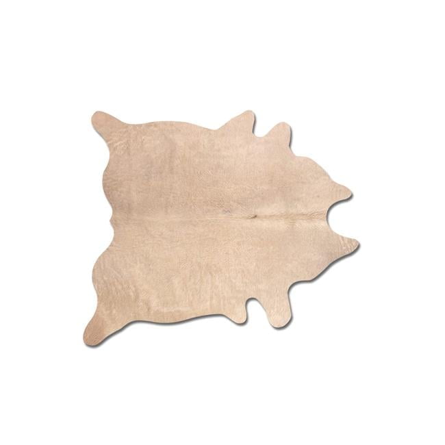 72" x 84" Natural Multicolor Cowhide Area Rug