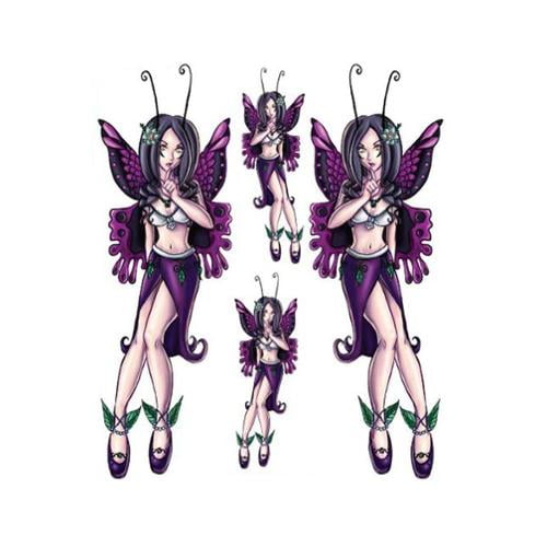 6" x 8" Decal PURPLE FAIRY