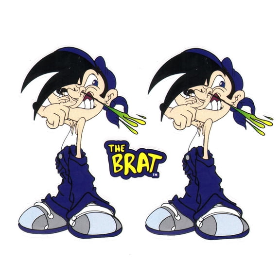 6" x 8" Decal, Snot Brat