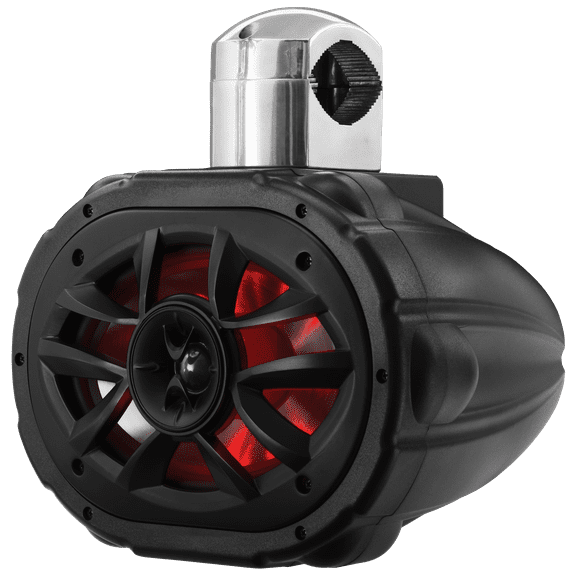 BOSS Audio Systems MRWT69RGB 6 x 9 Inch ATV UTV Marine Waketower Stereo Speakers