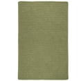 thumbnail image 1 of 6' x 9' Basil Green Handmade Braided Rectangular Area Throw Rug, 1 of 2