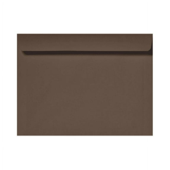 6 x 9 Booklet Envelopes - Chocolate (250 Qty.)