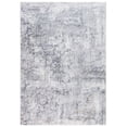thumbnail image 1 of 6â€™ x 9â€™ Gray Distressed Marble Area Rug, 1 of 9