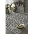 thumbnail image 1 of 6' x 9' Grey Abstract Design Indoor Area Rug, 1 of 2