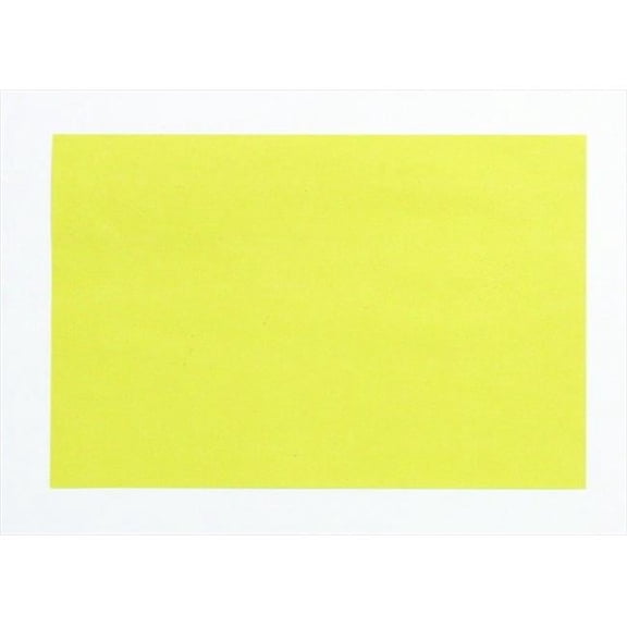 6 x 9 In. Plain Newsprint Arithmetic Paper, Canary, Pack - 500