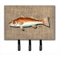 thumbnail image 1 of 6 x 9 In. Red Fish Leash or Key Holder, 1 of 1