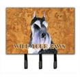 thumbnail image 1 of 6 x 9 In. Schnauzer Wipe your Paws Leash or Key Holder, 1 of 1