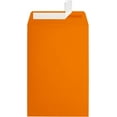 thumbnail image 1 of 6 x 9 Open End Envelopes | Peel & Press | Mandarin Orange | 80lb. Text | 500 Qty, 1 of 2